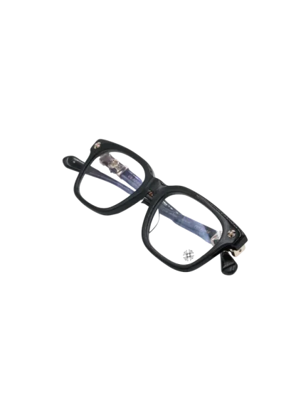 Chrome Hearts Cox Ucker Black & Gold Glasses