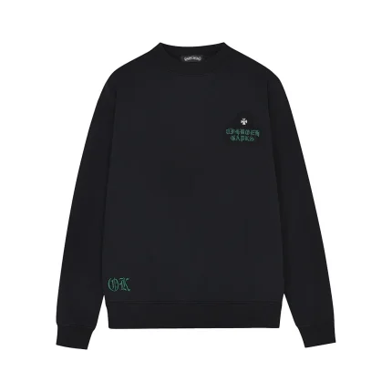 Chrome Hearts Black GAPS Crewneck Sweatshirt