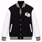 Chrome Hearts Horseshoe Black & White Varsity Jacket