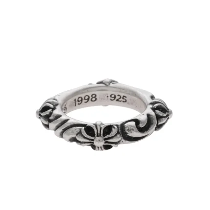 Chrome Hearts Classic Cross Scroll Ring