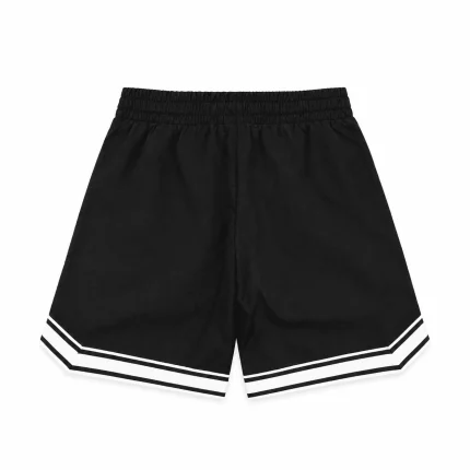 Chrome Hearts Cross Logo Printed Black Basketball Shorts