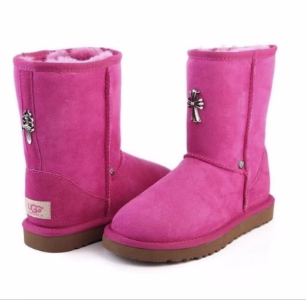 Chrome Hearts Pink Uggs