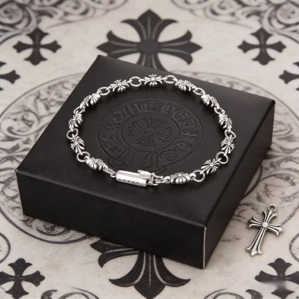 Chrome Hearts Silver classic chain Bracelet