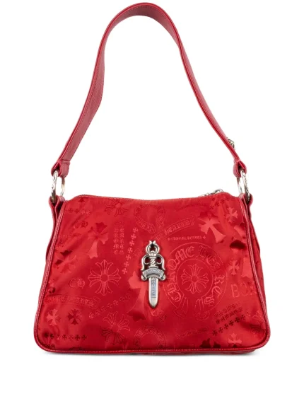 Chrome Hearts top-handle patterned shoulder bag