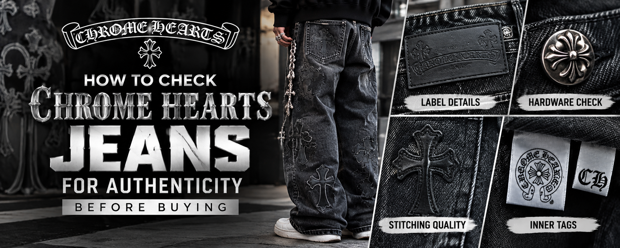 How to Check Chrome Hearts Jeans for Authenticity Before Buying